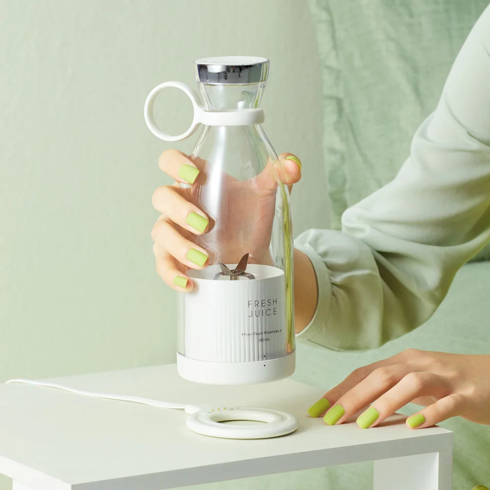 Portable Electric Juicer Blender | USB Mini Fruit Mixer & Juice Maker