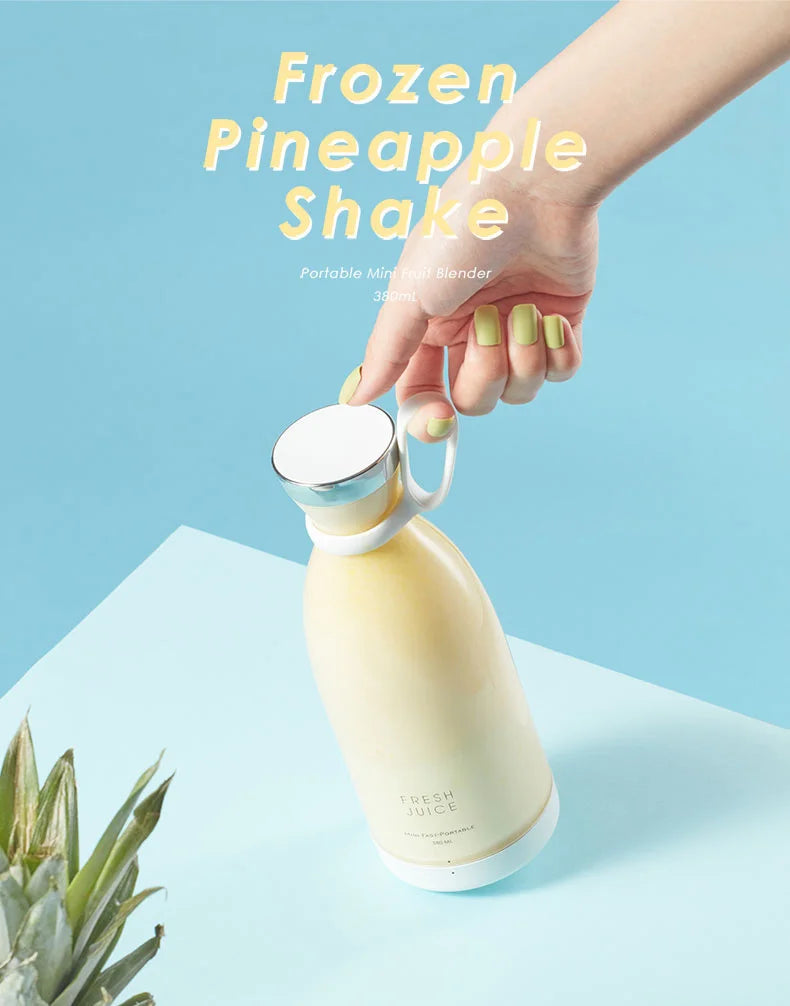 Portable Electric Juicer Blender | USB Mini Fruit Mixer & Juice Maker