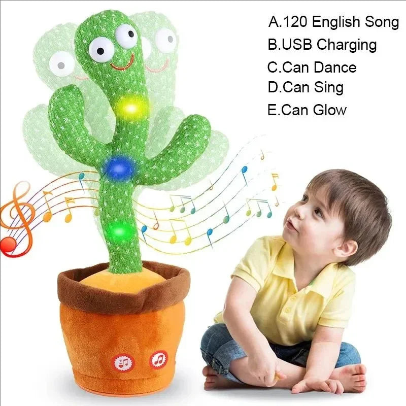 Cactus Baby Toy Talking and Dancing for Kids