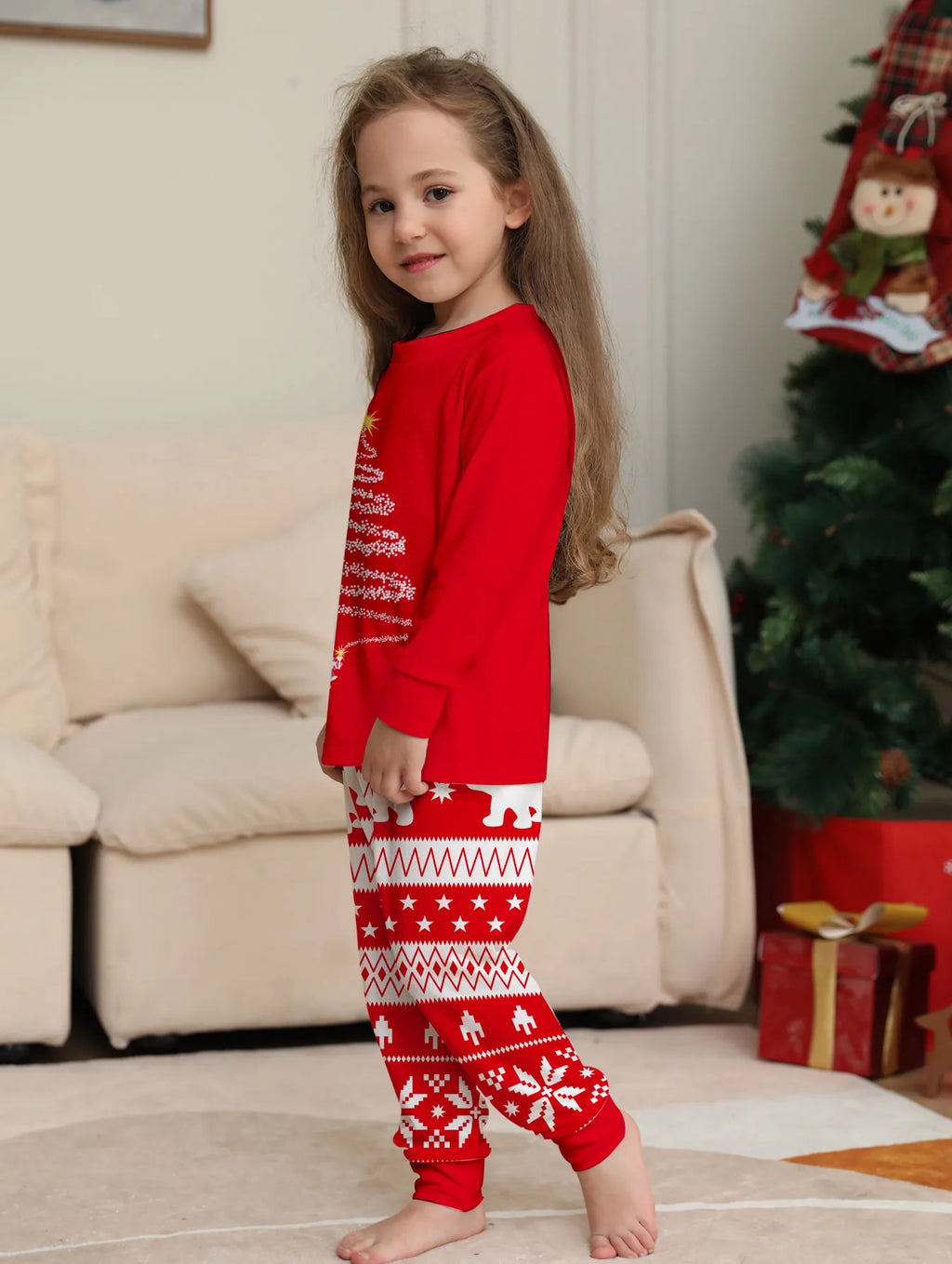 Christmas Family Matching Pajamas – Mom Kids Baby Set