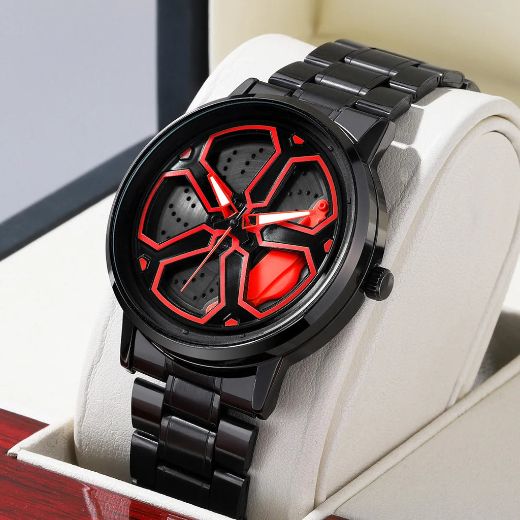 Original Wheel Rotating Men Watches