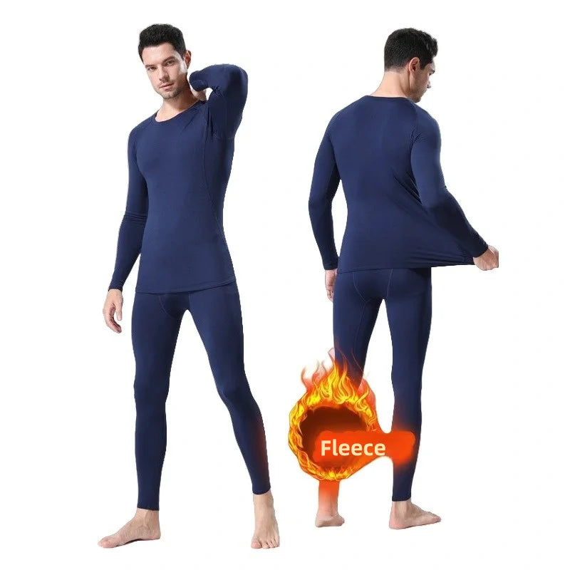 Men’s Winter Thermal Underwear – Fleece Leggings & Long Pants