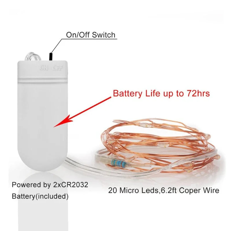 Fairy Lights for Wedding Party Christmas Decor