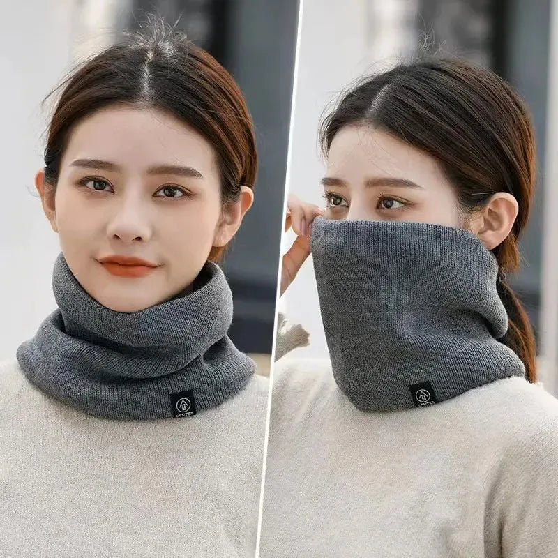 Women’s Knitted Winter Scarf – Thick Cashmere-Style Snood