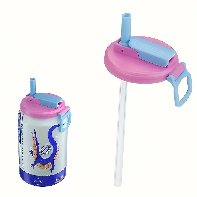 Reusable Soft Drink Can Lid with Straw – Fits Soda, Juice & Beverages