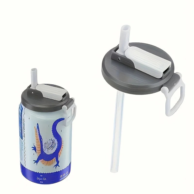 Reusable Soft Drink Can Lid with Straw – Fits Soda, Juice & Beverages