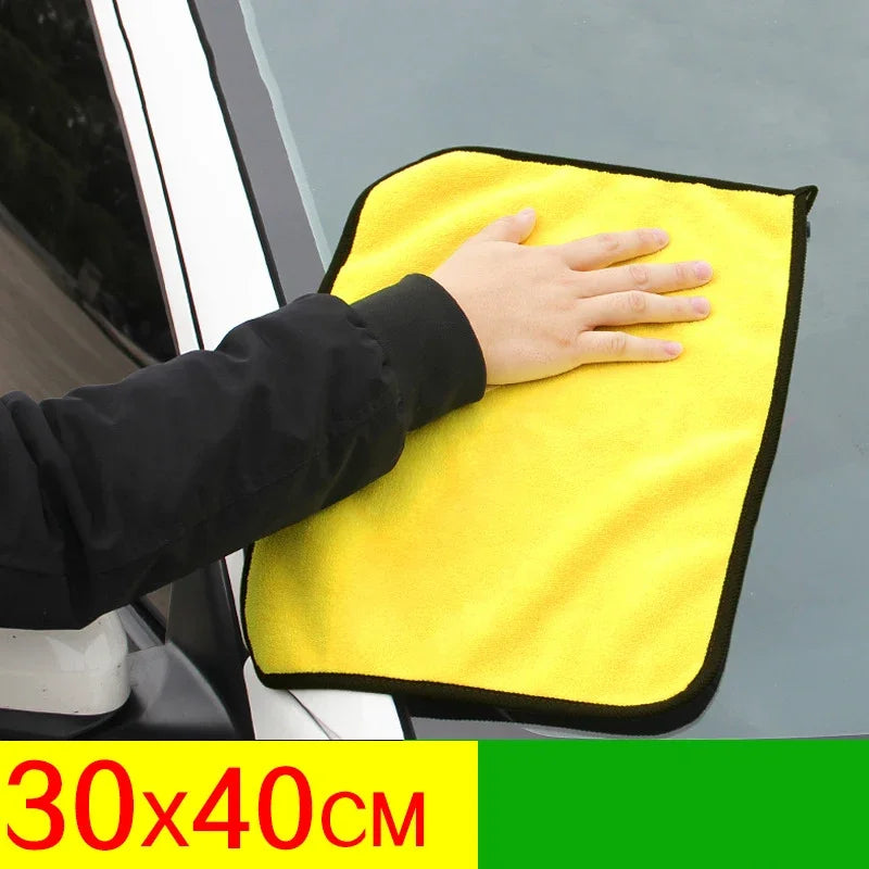 Microfiber Car Cleaning Towel 30×30cm | Ultra-Soft Car Wash & Detailing Cloth