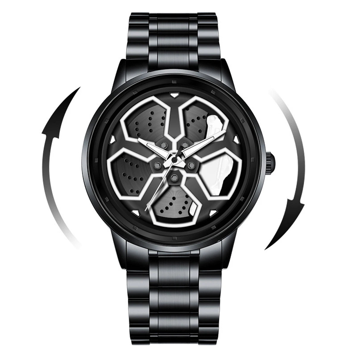 Original Wheel Rotating Men Watches