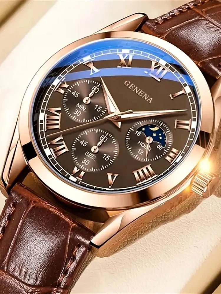 Men's business and casual quartz watch