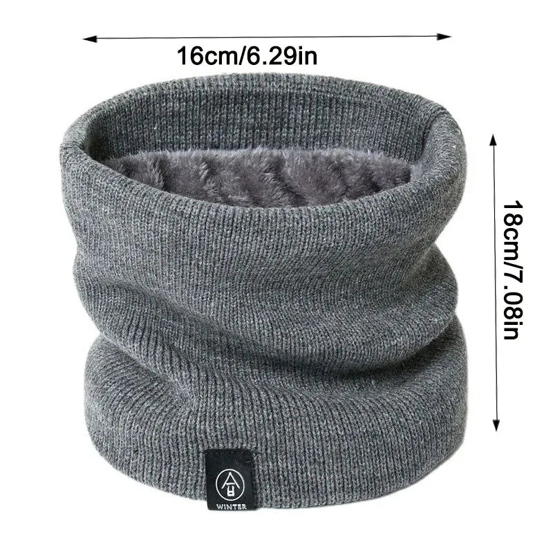 Women’s Knitted Winter Scarf – Thick Cashmere-Style Snood