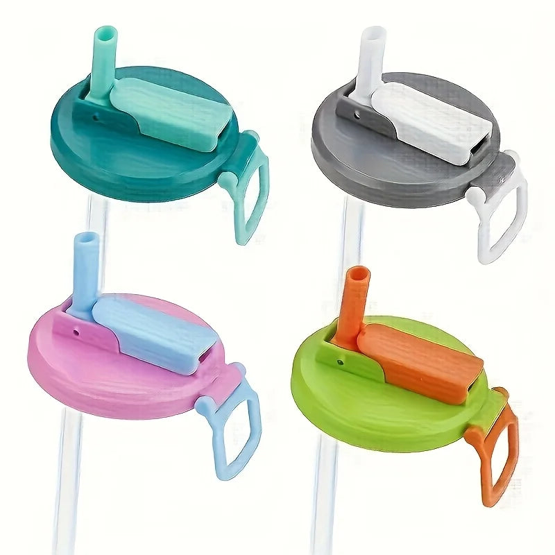 Reusable Soft Drink Can Lid with Straw – Fits Soda, Juice & Beverages