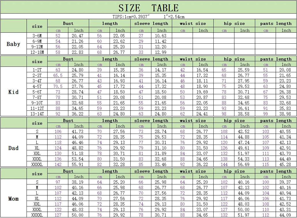 Merry Christmas Family Pajamas Set – Matching Mom Dad Kids Outfit