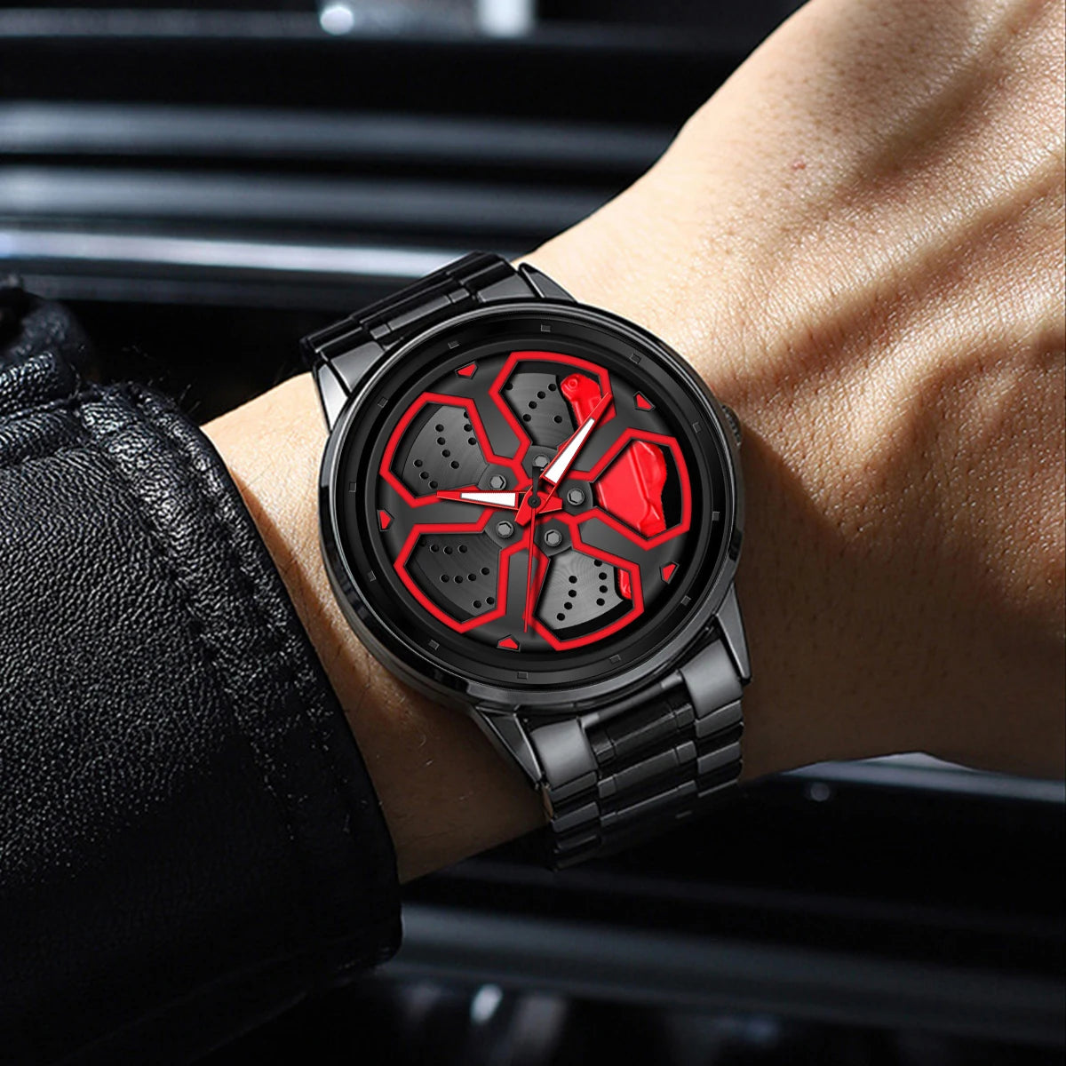 Original Wheel Rotating Men Watches