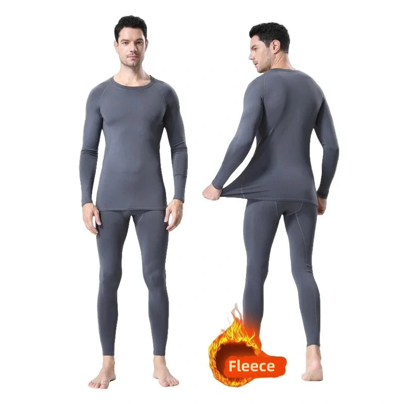 Men’s Winter Thermal Underwear – Fleece Leggings & Long Pants