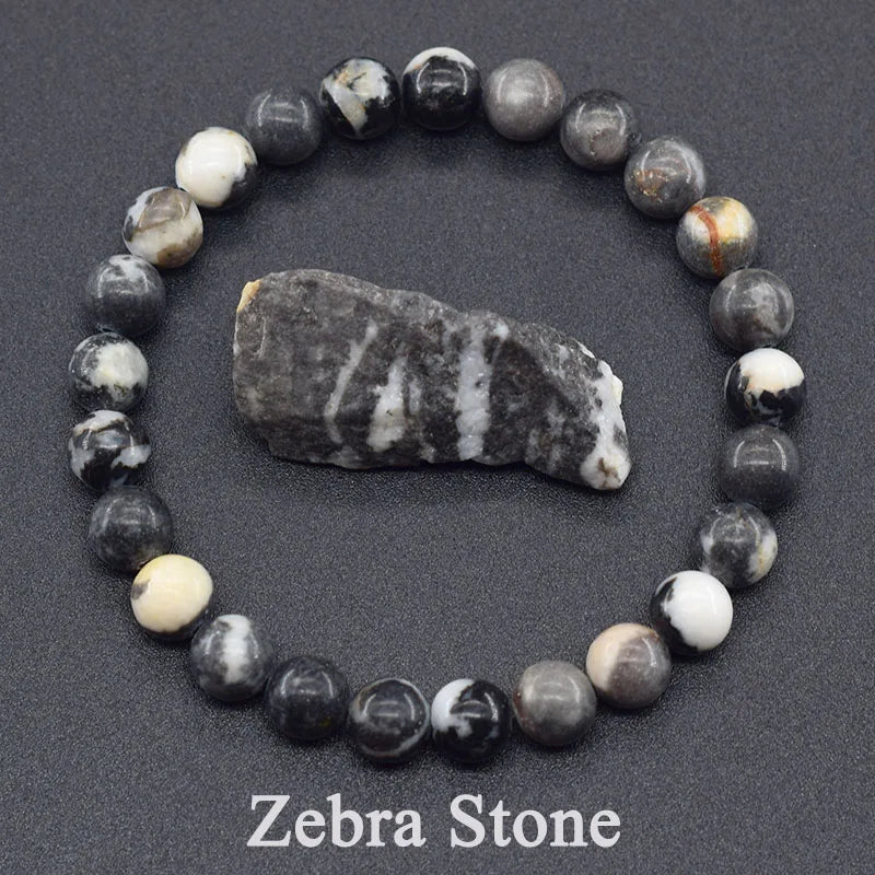 Natural Lapis Lazuli Stone Bracelet 5A – Energy Healing Jewelry for Men & Women