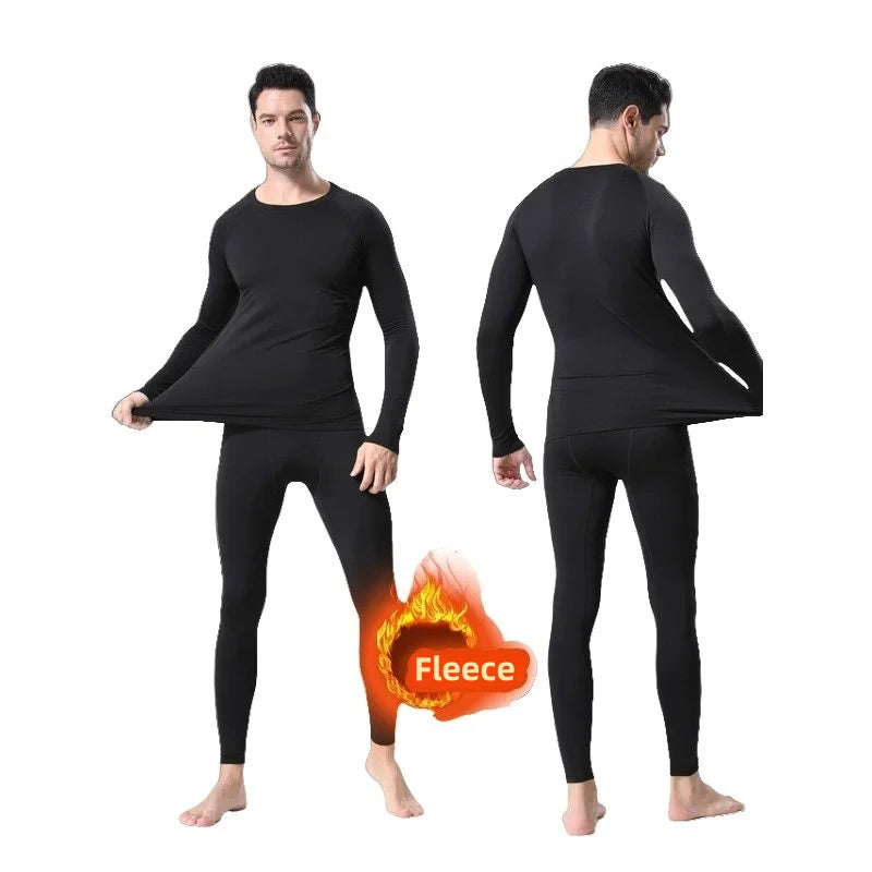Men’s Winter Thermal Underwear – Fleece Leggings & Long Pants